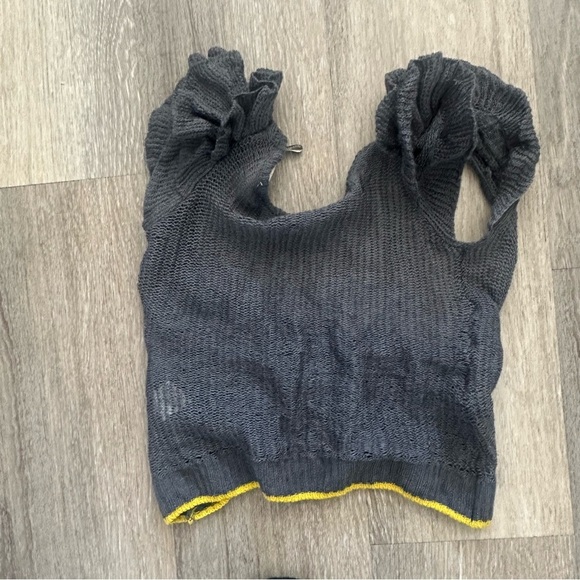 MISS SIXTY Y2K Sexy Sweater XS Wool Blend Ruffles - Picture 7 of 7